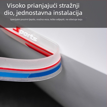 PVC zaštitna traka za branik, model D-02, opća kompatibilnost, prilagodljivo obrađivanje