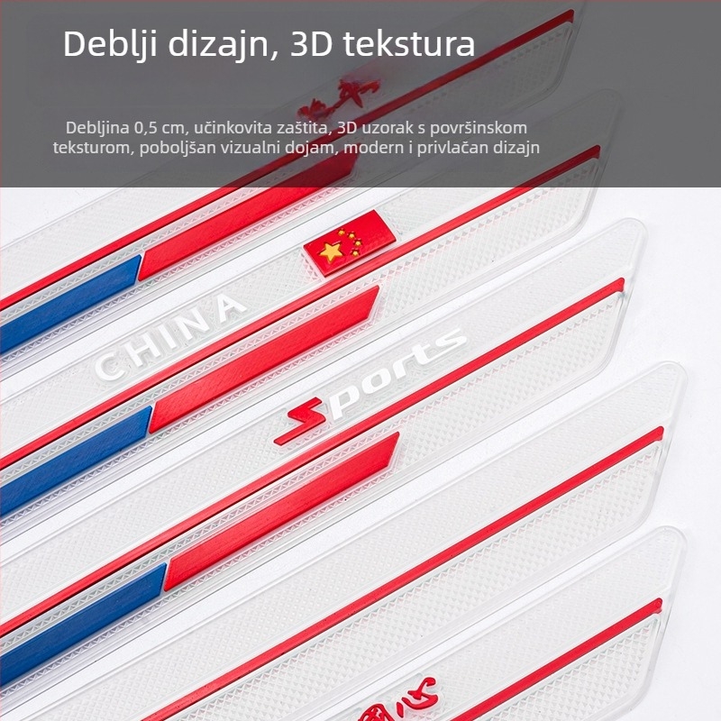PVC zaštitna traka za branik, model D-02, opća kompatibilnost, prilagodljivo obrađivanje