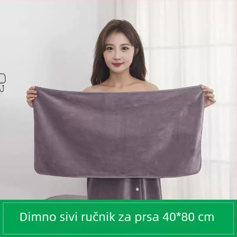 Set mikrovlaknastih ručnika za lice za salon s maramom za glavu; mogućnost prilagodbe logotipa; težina 137 g; apsorpcija 26-30 s