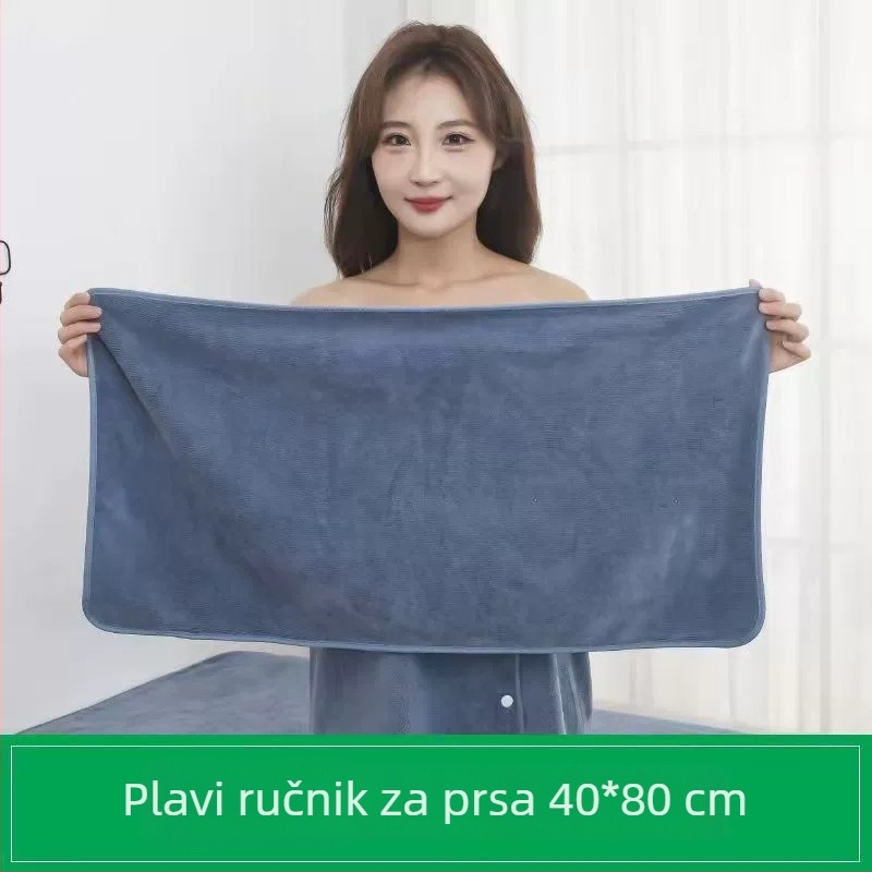Set mikrovlaknastih ručnika za lice za salon s maramom za glavu; mogućnost prilagodbe logotipa; težina 137 g; apsorpcija 26-30 s