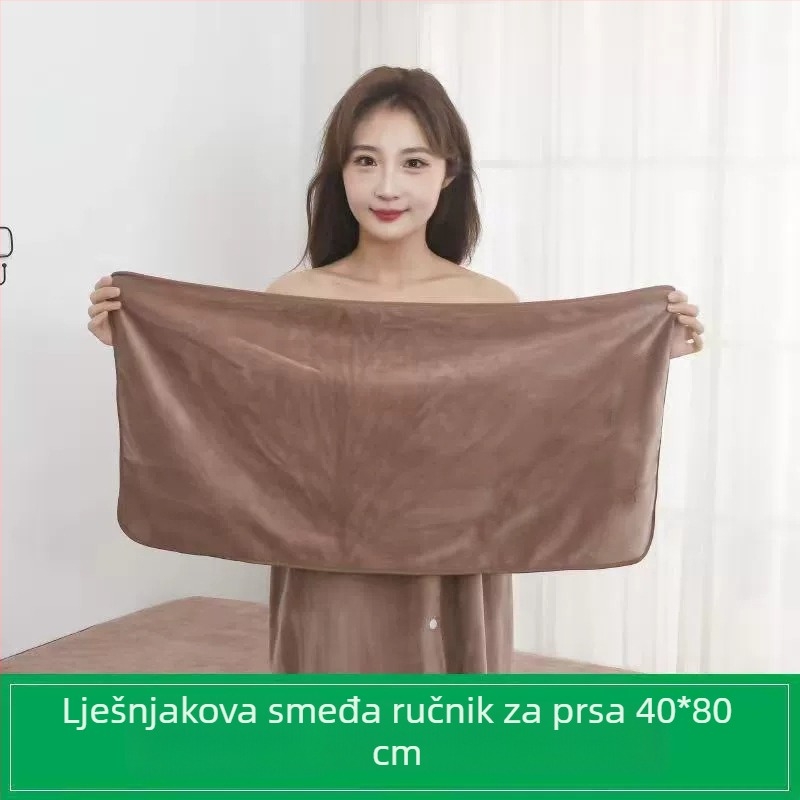 Set mikrovlaknastih ručnika za lice za salon s maramom za glavu; mogućnost prilagodbe logotipa; težina 137 g; apsorpcija 26-30 s
