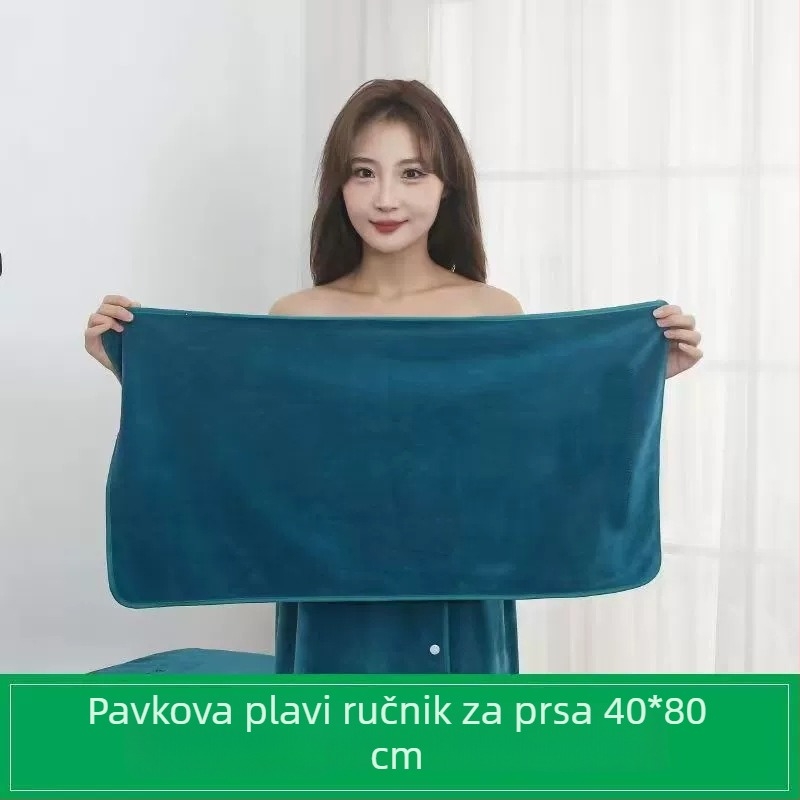 Set mikrovlaknastih ručnika za lice za salon s maramom za glavu; mogućnost prilagodbe logotipa; težina 137 g; apsorpcija 26-30 s