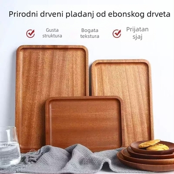 Pladanj od masivnog drveta, premaz ulja, jednostavan uzorak, mogućnost tiskanja logotipa, mogućnost prilagodbe