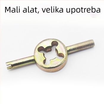 Tubeless ventil s bakrenim jezgrom, velika šuplja jezgra, talijanski navoj, opće namjene