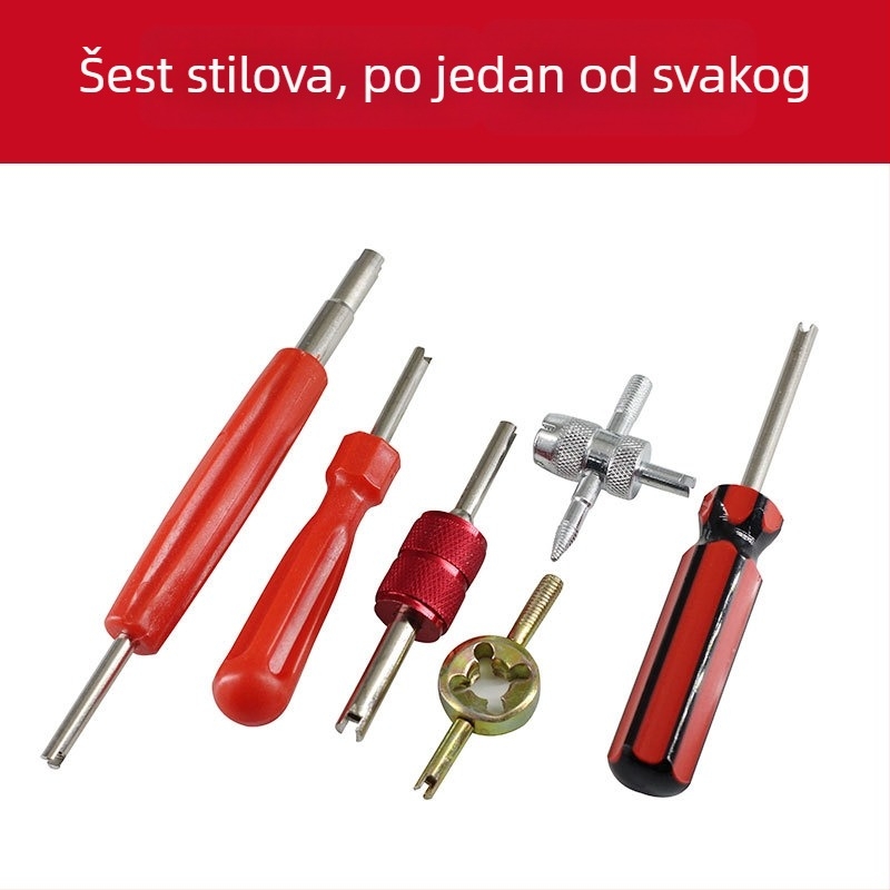 Tubeless ventil s bakrenim jezgrom, velika šuplja jezgra, talijanski navoj, opće namjene