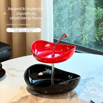 Tanjur za voće – keramika, Zhou Ni, nordijski jednostavan stil, prvoklasna kvaliteta