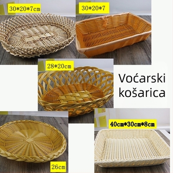 Košara za kuhinjsko skladištenje voća i povrća, novi kineski stil, Micro-preferences, šifra materijala 6779433