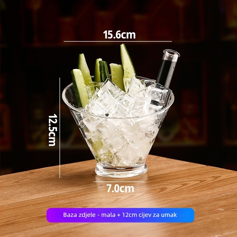 Plastična pladnja za voće u japanskom stilu sa dijagonalnim rubom, jednostavan stil