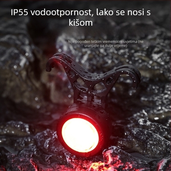 Zadnja svjetiljka za bicikl s inteligentnim senzorom kočnice za MTB i cestovne bicikle, svjetlo s dugim vijekom trajanja (Brand: Jiu Yue/yuuisd; Prilagodba: Da; Uvoz: Ne)