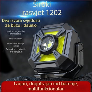 Kamperska lampica - Cob LED, Punjiva, 3V, 500mAh, prekidač na gumbu
