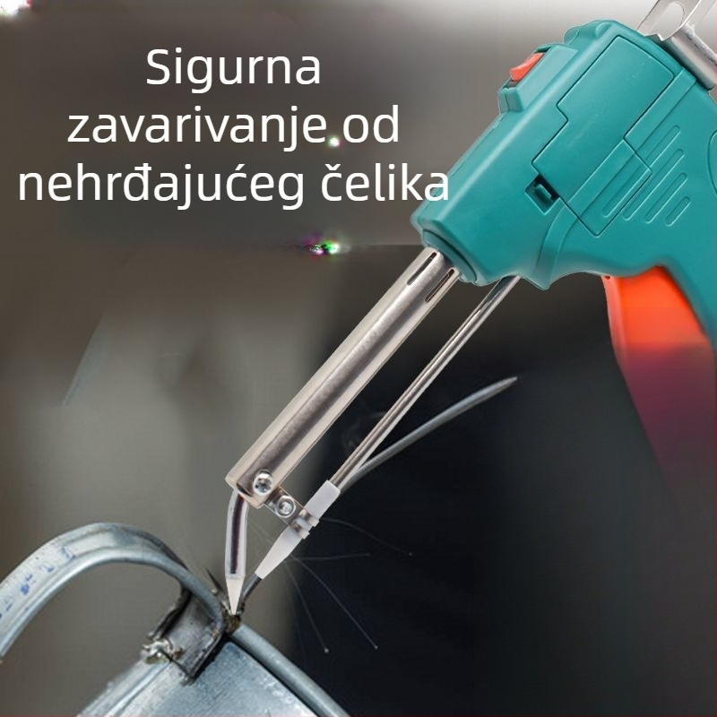Električni lemni pištolj i lemni alat za ploče od cinka, nehrđajućeg čelika i bakra – brzi alat za lemljenje