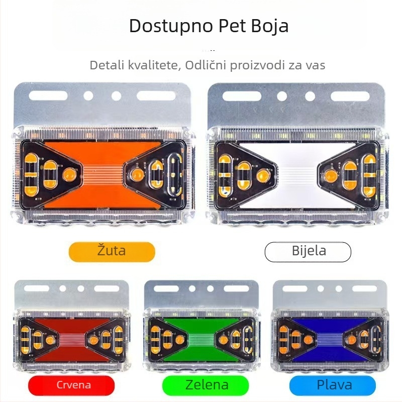 LED bočna svjetiljka za kamione, 12V/24V, 10W, PC kućište, za velike kamione i poluprikolice