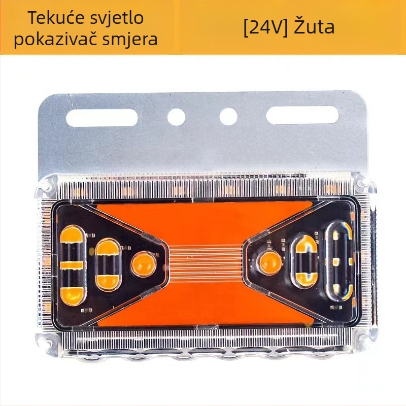LED bočna svjetiljka za kamione, 12V/24V, 10W, PC kućište, za velike kamione i poluprikolice