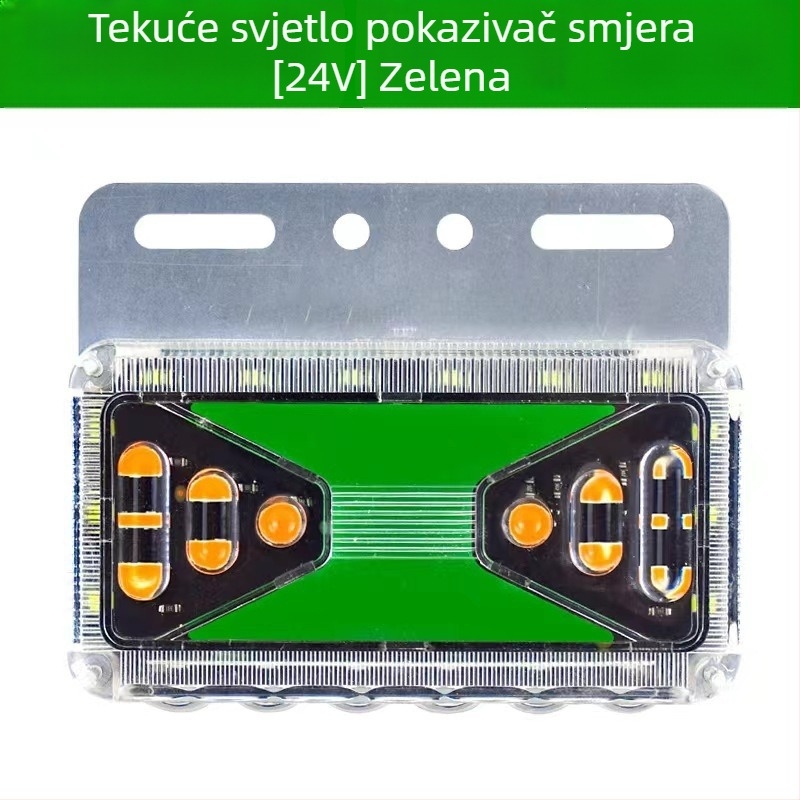LED bočna svjetiljka za kamione, 12V/24V, 10W, PC kućište, za velike kamione i poluprikolice