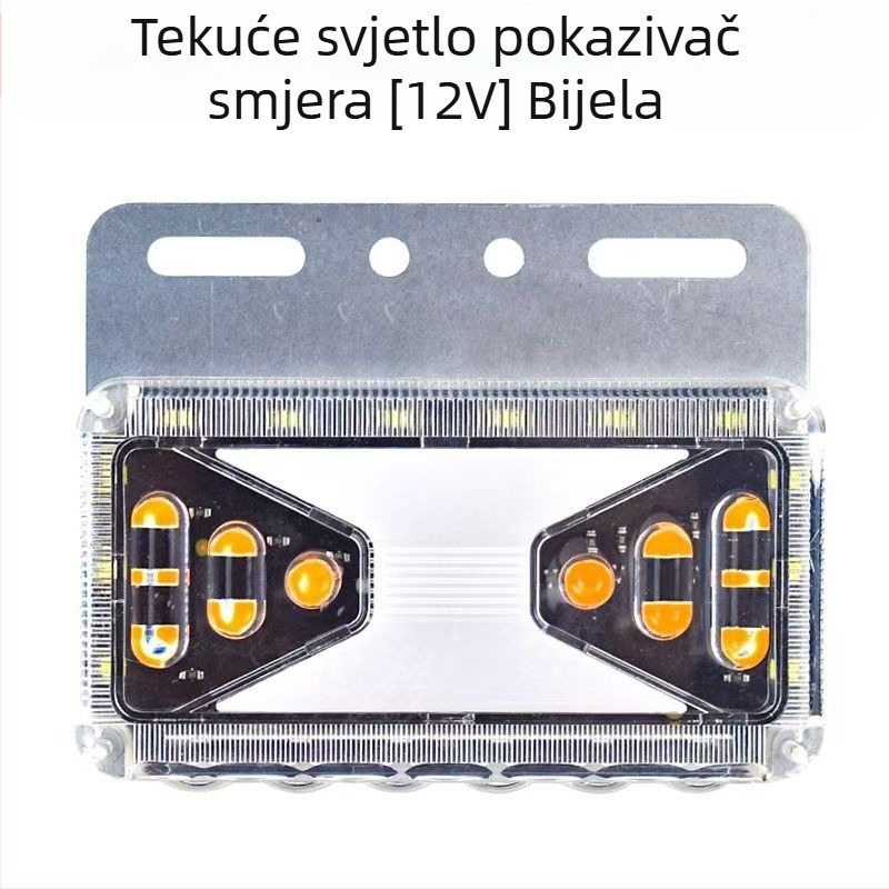 LED bočna svjetiljka za kamione, 12V/24V, 10W, PC kućište, za velike kamione i poluprikolice