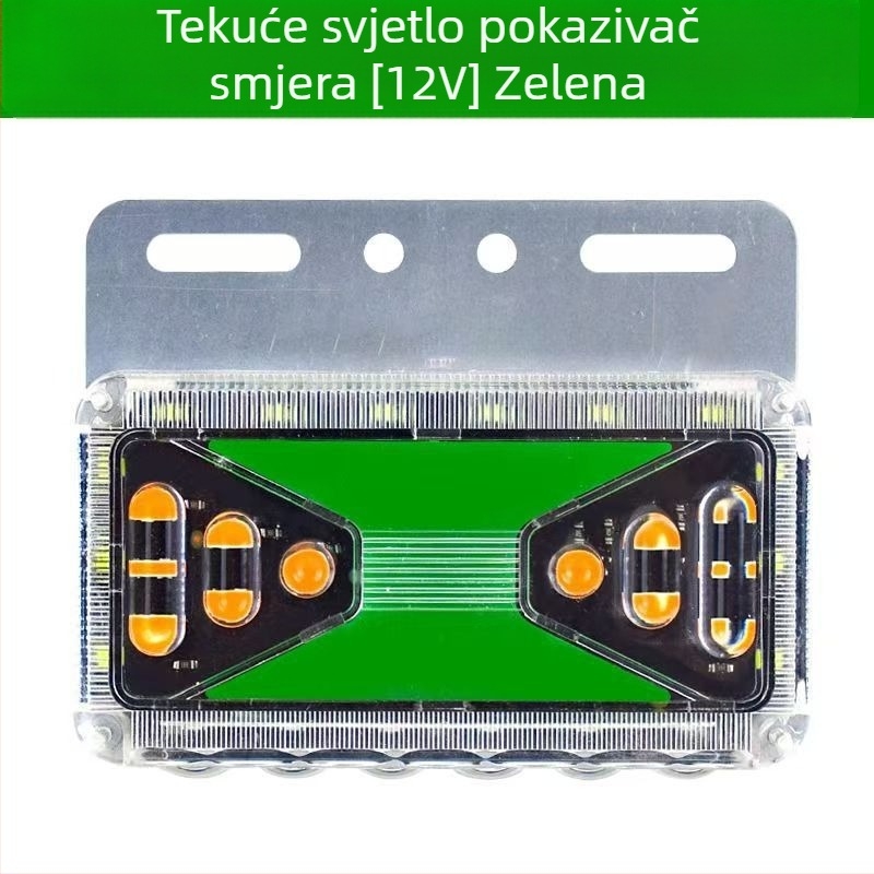 LED bočna svjetiljka za kamione, 12V/24V, 10W, PC kućište, za velike kamione i poluprikolice