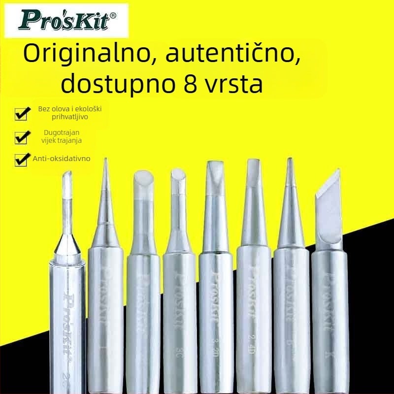 Vrh za lemilo, oštar i potkovastog oblika, kompatibilan s 936/938