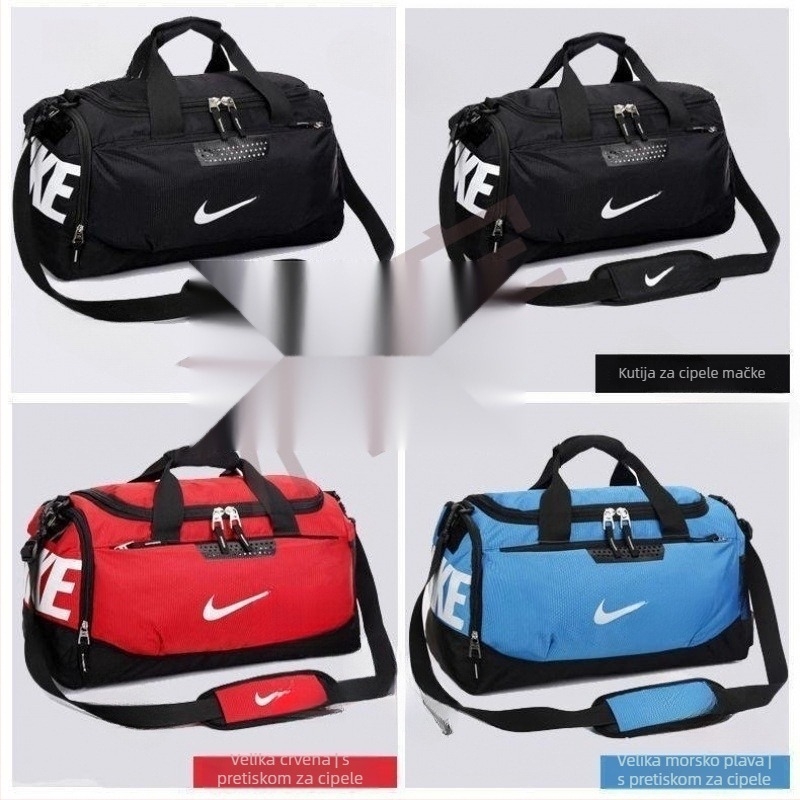 Unisex putna crossbody torba, poliester materijal, otporna na habanje, kapacitet do 20 L, pogodna za rekreacijska putovanja