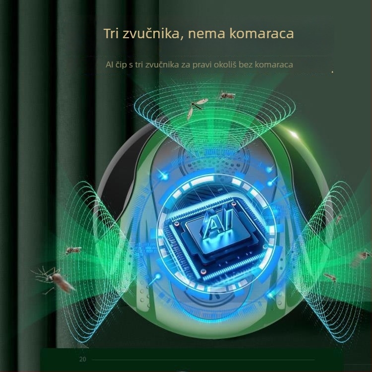 Unutarnja lampica za ubijanje komaraca s fotokatalizatorom, punjiva, za kućnu upotrebu – proljeće 2021