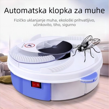Potpuno automatska električna lovnica muha s pametnom mrežnom povezanošću, pokrivenost do 10 m², netoksična, bez ugrađene baterije, bez lova svjetlom