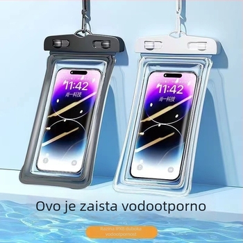 Airbag vodootporna futrola za telefon – PVC, unisex, za odrasle, za plivanje i vodene aktivnosti