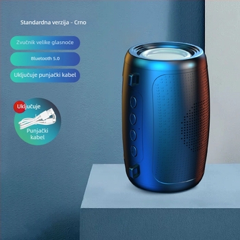 Bežični Bluetooth zvučnik za vanjsku upotrebu, prenosni, IPX7 vodootporan, 3W, Bluetooth 5.3, 100 Hz–20 kHz
