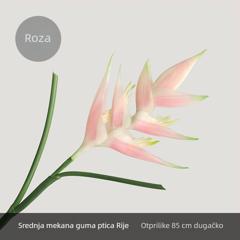 Umjetni cvijet Ptica raja za vjenčanja i kućnu dekoraciju - Materijal: mekano ljepilo, Izrada: poluručna i polu strojna, Namjena: vjenčanja, rekviziti za fotografije, kućna dekoracija