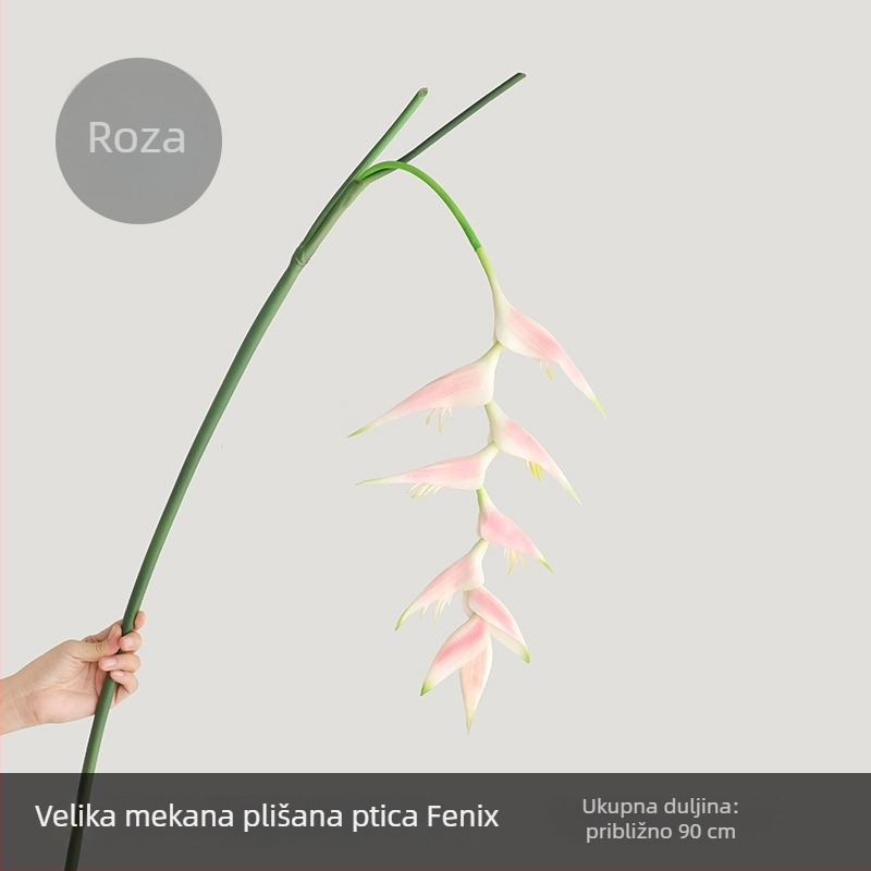Umjetni cvijet Ptica raja za vjenčanja i kućnu dekoraciju - Materijal: mekano ljepilo, Izrada: poluručna i polu strojna, Namjena: vjenčanja, rekviziti za fotografije, kućna dekoracija