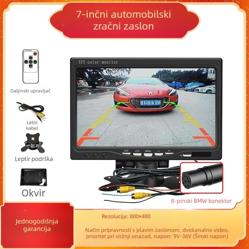 Auto LCD zaslon 701 – NP-kompatibilan, desktop tip zaslona, rezolucija 480x272 / 800x480