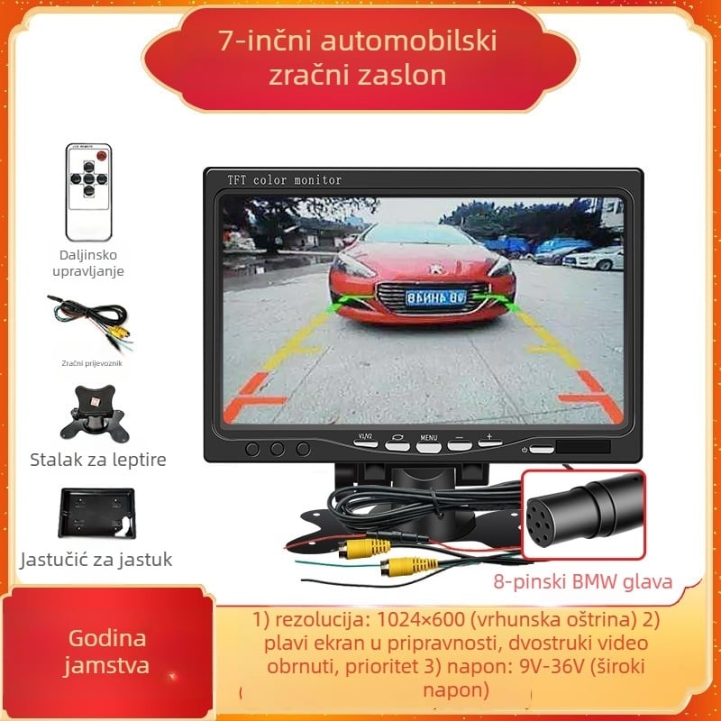 Auto LCD zaslon 701 – NP-kompatibilan, desktop tip zaslona, rezolucija 480x272 / 800x480