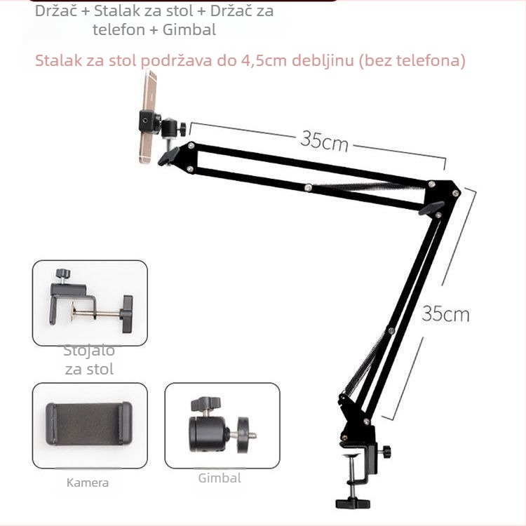 LED dopunsko svjetlo, Dian, 20W, tri boje temperature, vertikalna upotreba