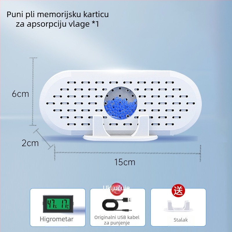 Karta za apsorpciju vlage za DSLR objektive i foto opremu