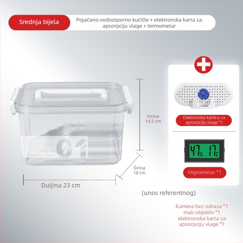 Karta za apsorpciju vlage za DSLR objektive i foto opremu