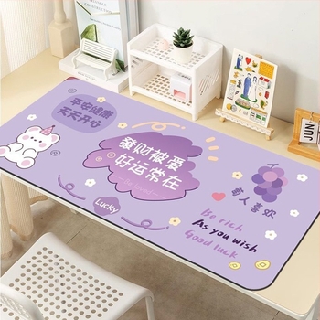 Stolna podloga od diatomitne glina, jednostrana, podloga za miš s kalkulatorom, tkana