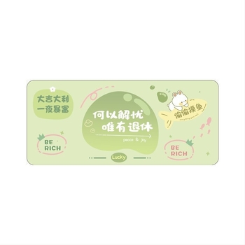 Stolna podloga od diatomitne glina, jednostrana, podloga za miš s kalkulatorom, tkana