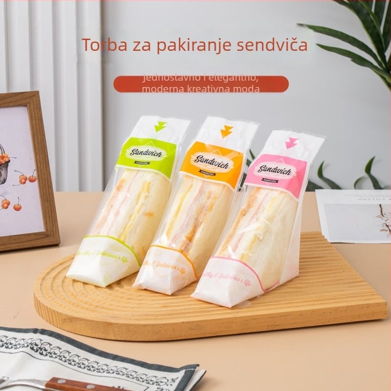 Torba za sendviče, prozirna, ambalaža hrane opće namjene, Yingcai Packaging
