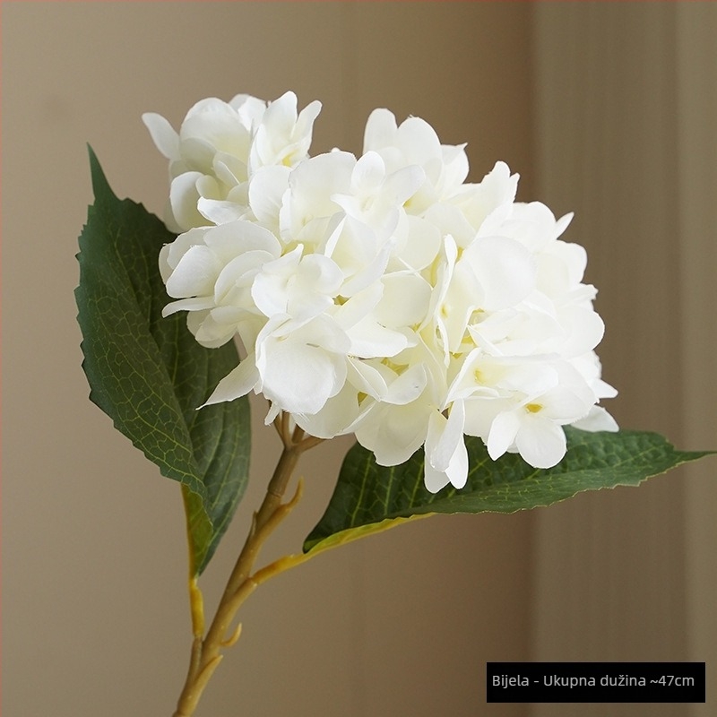 Hidrangea svilena cvjetna kompozicija, injekcijsko oblikovanje, za vjenčanja, vanjske prostore, rekvizite za fotografiranje i kućnu dekoraciju