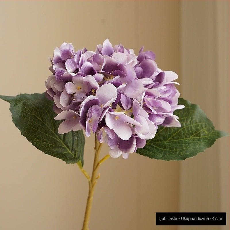 Hidrangea svilena cvjetna kompozicija, injekcijsko oblikovanje, za vjenčanja, vanjske prostore, rekvizite za fotografiranje i kućnu dekoraciju