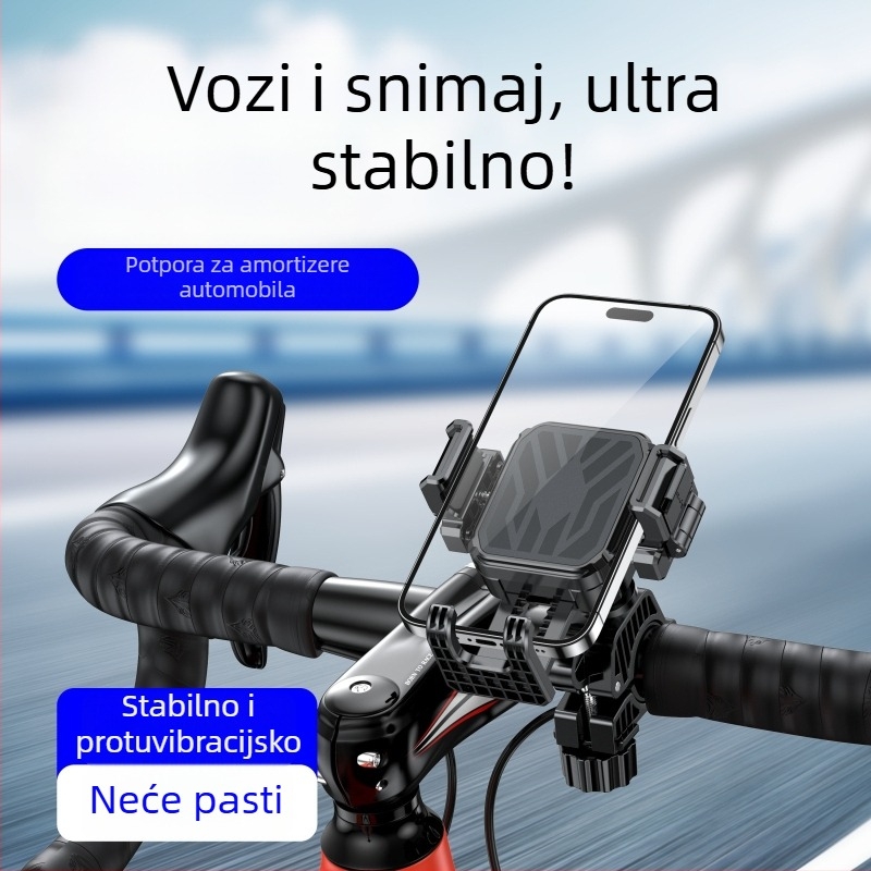 Držač za bicikl s mogućnošću prilagodbe, plastična konstrukcija, opći stil