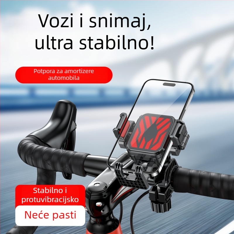 Držač za bicikl s mogućnošću prilagodbe, plastična konstrukcija, opći stil