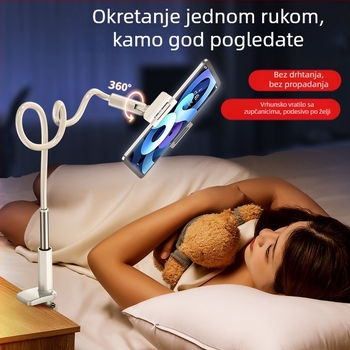 Univerzalni držač za telefon i tablet od aluminijske legure, za stolno snimanje