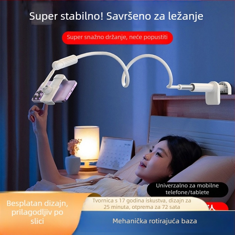 Univerzalni držač za telefon i tablet od aluminijske legure, za stolno snimanje