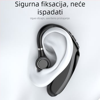 Q12 Bluetooth slušalice 5.0, bass, mono dizajn za uho, bežične za auto, domet 10 m, do 15 h trajanja baterije