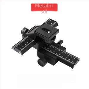 PTZ gimbal nosač za mobitel – ručni stabilizator s tri osi, univerzalni aluminijski stalak