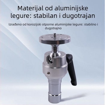 PTZ gimbal nosač za mobitel – ručni stabilizator s tri osi, univerzalni aluminijski stalak