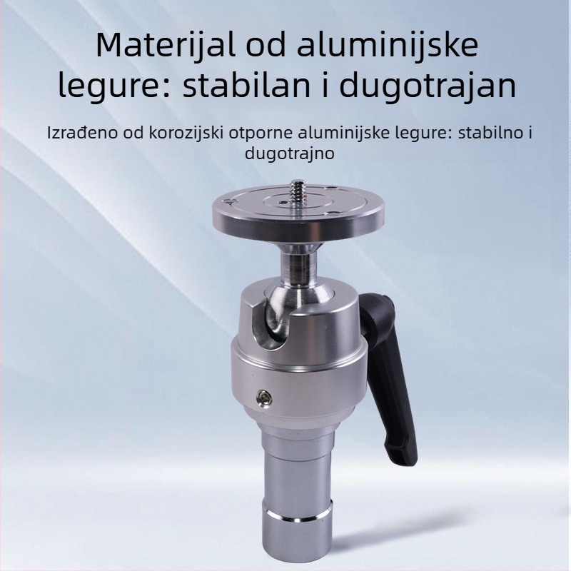 PTZ gimbal nosač za mobitel – ručni stabilizator s tri osi, univerzalni aluminijski stalak