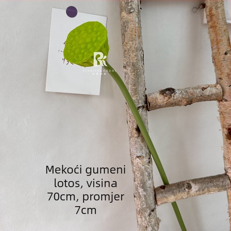 Runzhi umjetni lotos s listom – svileni lotos, kineskog stila chinoiserie, svadbena dekoracija i rekviziti za fotografiju (Brand Runzhi; Materijal: svila; Upotreba: vjenčanje, rekviziti za fotografiju; Stil: chinoiserie)