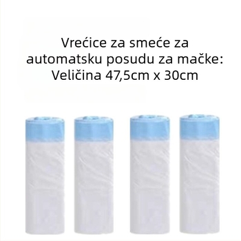 Cute Baby automatska kutija za mačke s električnom lopaticom za izmet, sklopivi šator, pametna mačja toalet, prostirka za pijesak