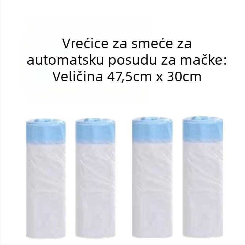Cute Baby automatska kutija za mačke s električnom lopaticom za izmet, sklopivi šator, pametna mačja toalet, prostirka za pijesak