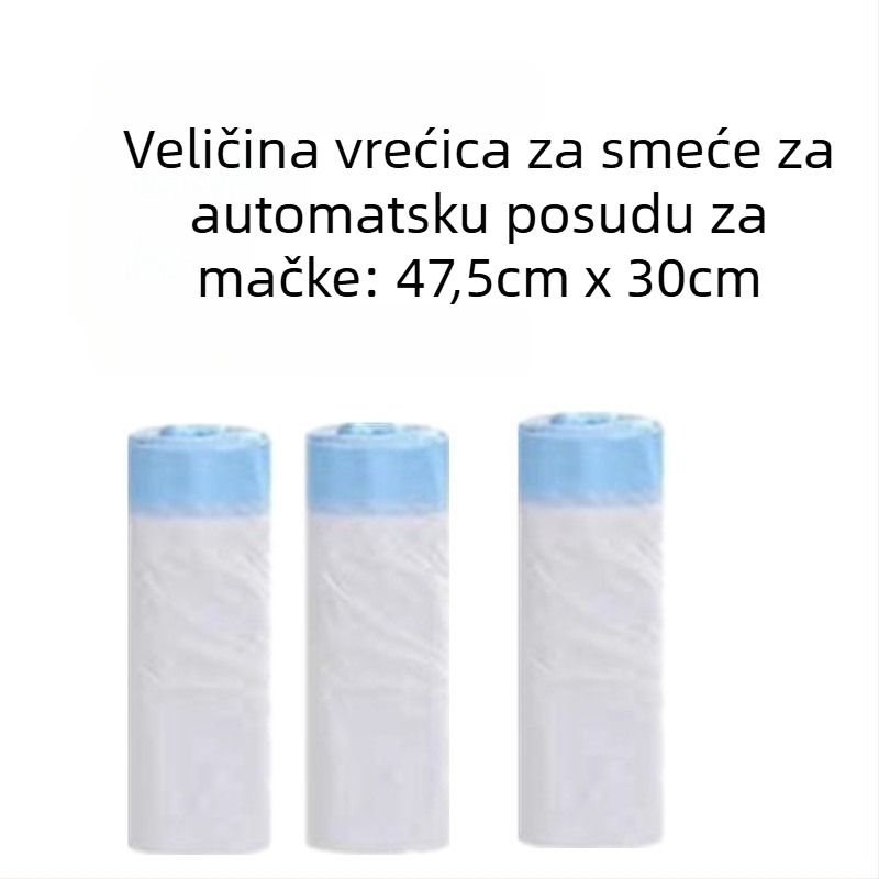 Cute Baby automatska kutija za mačke s električnom lopaticom za izmet, sklopivi šator, pametna mačja toalet, prostirka za pijesak
